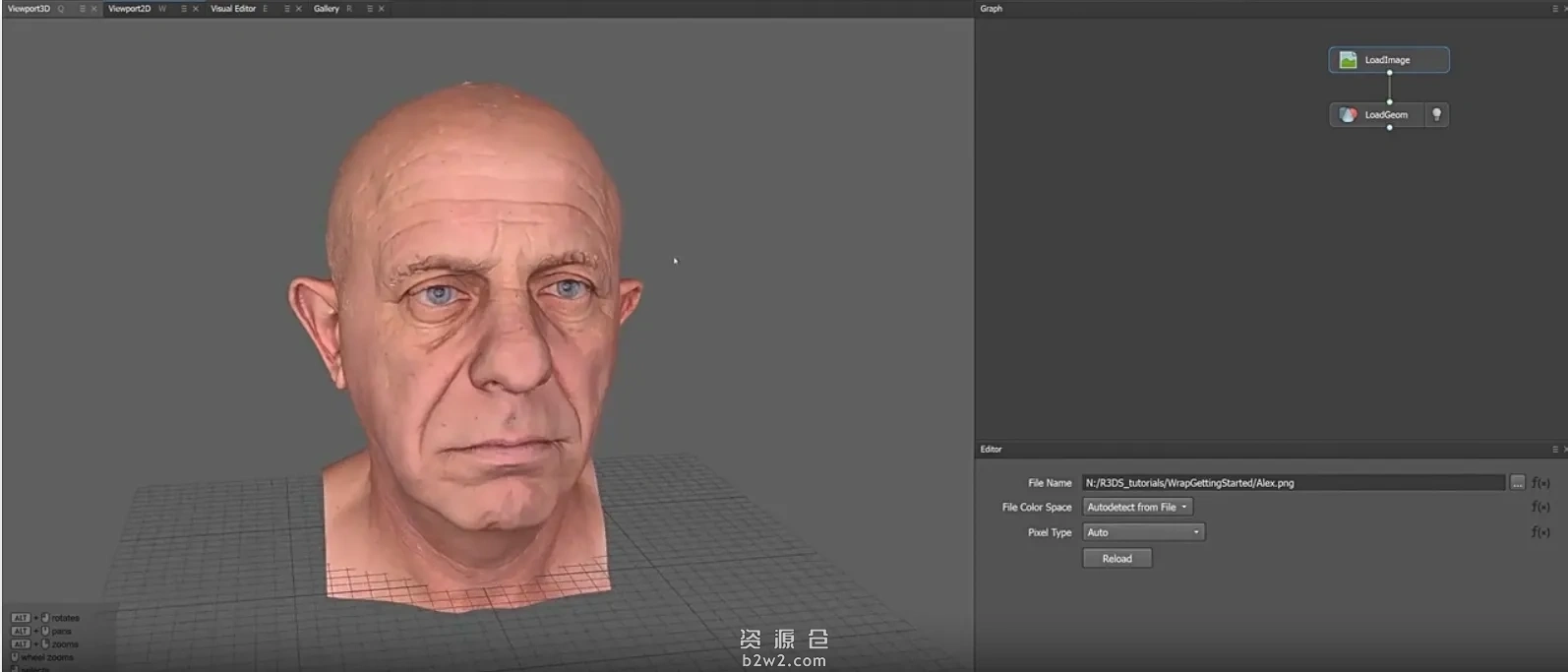 三维模型拓扑软件 R3DS Faceform Wrap 2025.10.8