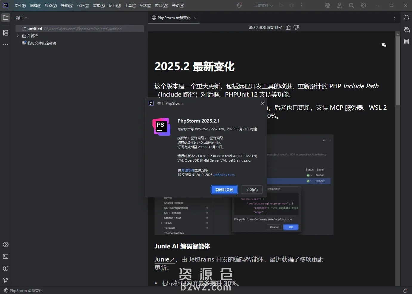 Jetbrains PhpStorm 2025.2.1