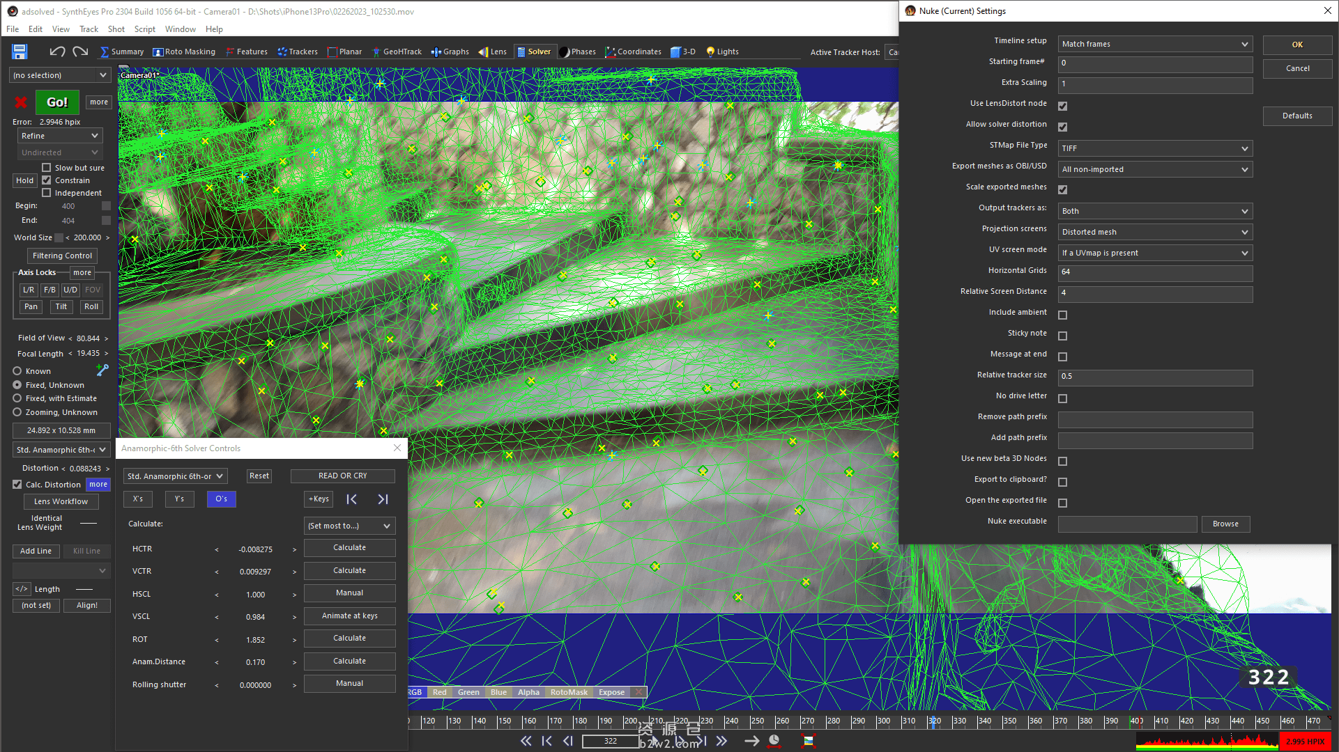 摄像机镜头跟踪特效合成软件 Boris FX Syntheyes Pro 2025.5 Build 3399 Win/Mac破解版下载 摄像机镜头跟踪特效合成软件 Boris FX Syntheyes Pro 2025.5 Build 3399 Win/Mac破解版下载